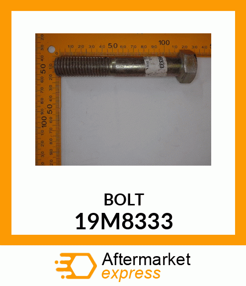 SCREW, HEX HEAD, METRIC 19M8333