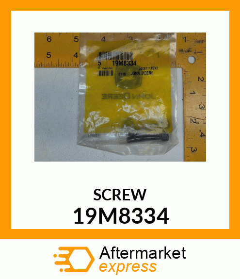 SCREW, HEX SOCKET HEAD, METRIC 19M8334