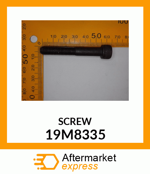 SCREW, HEX SOCKET HEAD, METRIC 19M8335