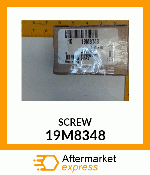 SCREW, HEX HEAD, METRIC 19M8348