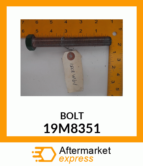 SCREW, HEX HEAD, METRIC 19M8351