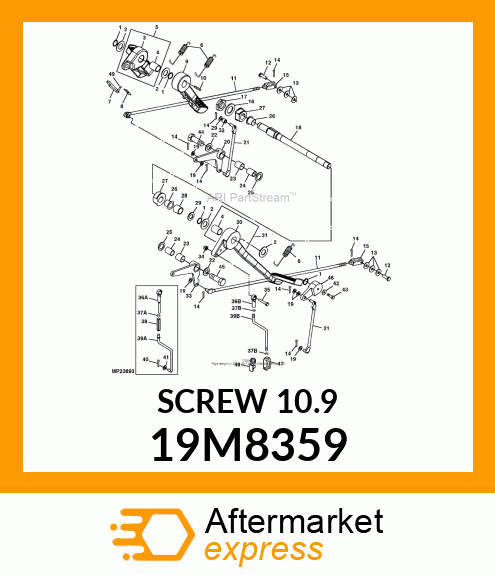 SCREW, HEX HEAD, METRIC 19M8359