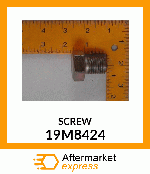 SCREW, HEX HEAD, METRIC 19M8424