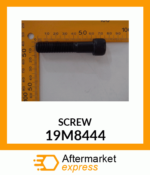 SCREW, HEX SOCKET HEAD, METRIC 19M8444