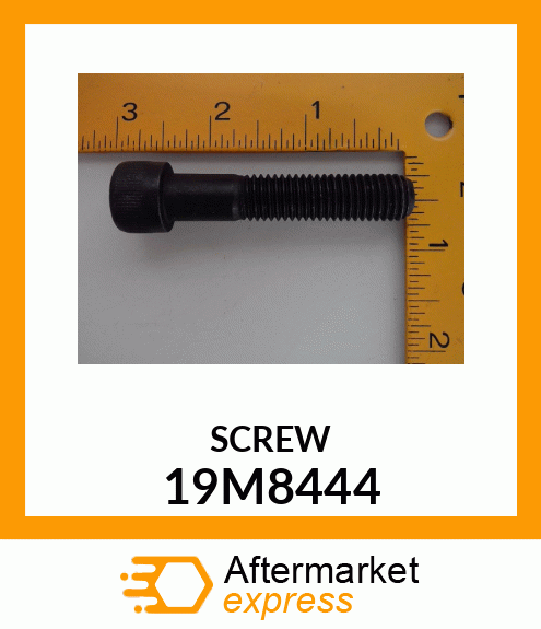 SCREW, HEX SOCKET HEAD, METRIC 19M8444