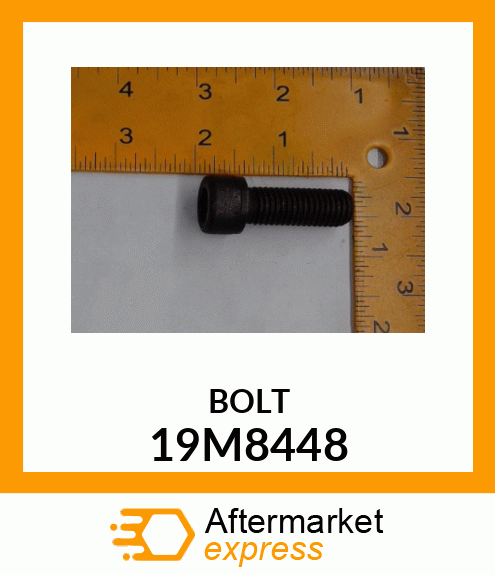 SCREW, HEX SOCKET HEAD, METRIC 19M8448