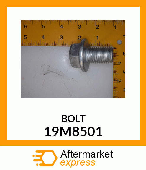 SCREW, FLANGED, METRIC 19M8501