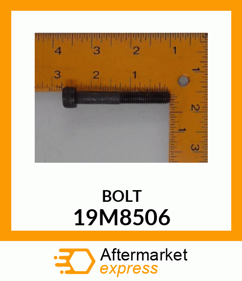 SCREW, HEX SOCKET HEAD, METRIC 19M8506