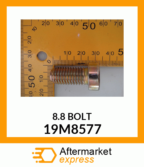 SCREW, HEX SOCKET HEAD, METRIC 19M8577