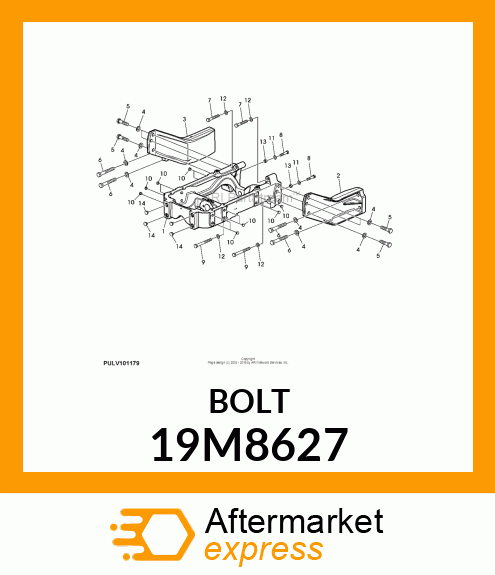 SCREW, HEX SOCKET HEAD, METRIC 19M8627