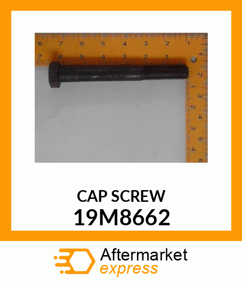 SCREW, HEX HEAD, METRIC 19M8662