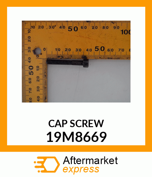 SCREW, HEX SOCKET HEAD, METRIC 19M8669