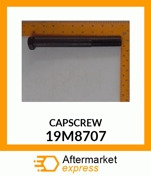 SCREW, HEX HEAD, METRIC 19M8707