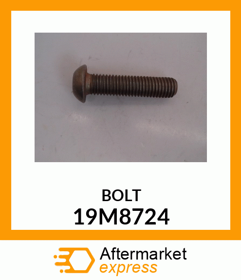 SCREW, HEX SKT BUTTON HEAD, METRIC 19M8724