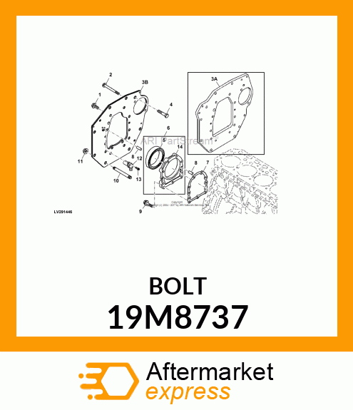 SCREW, FLANGED, METRIC 19M8737