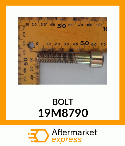 SCREW, HEX SOCKET HEAD, METRIC 19M8790