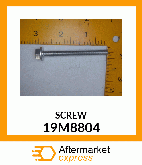 SCREW, FLANGED, METRIC 19M8804