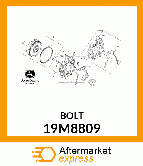 SCREW, HEX HEAD, METRIC 19M8809