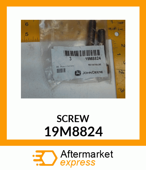 SCREW, HEX SOCKET HEAD, METRIC 19M8824