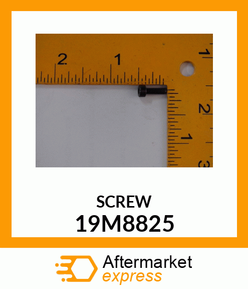 SCREW, HEX SOCKET HEAD, METRIC 19M8825