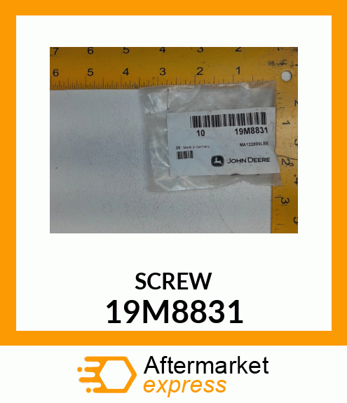 SCREW,HEX SOCKET,OVAL HEAD,FLANGED/ 19M8831