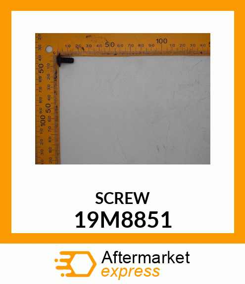 SCREW,HEX SOCKET M6X12 LAN999 19M8851