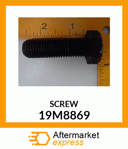 SCREW, HEX SOCKET HEAD, METRIC 19M8869