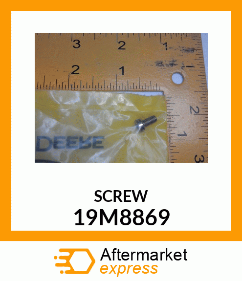 SCREW, HEX SOCKET HEAD, METRIC 19M8869