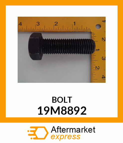 SCREW, HEX HEAD, METRIC 19M8892