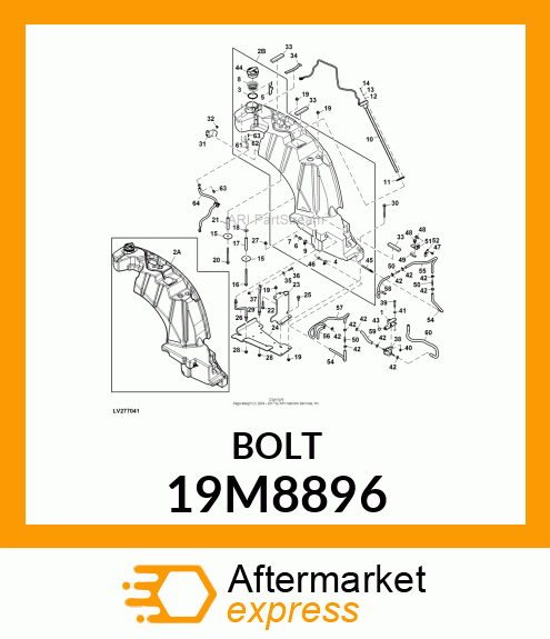 SCREW, FLANGED, METRIC 19M8896