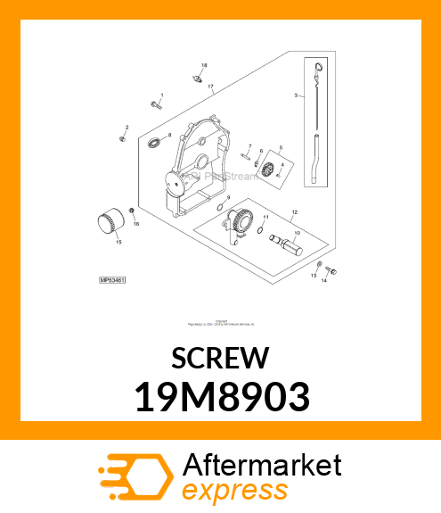 Screw 19M8903