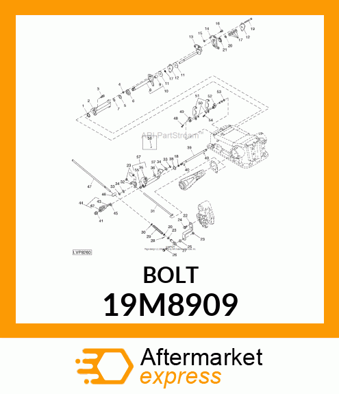 SCREW, FLANGED, METRIC 19M8909