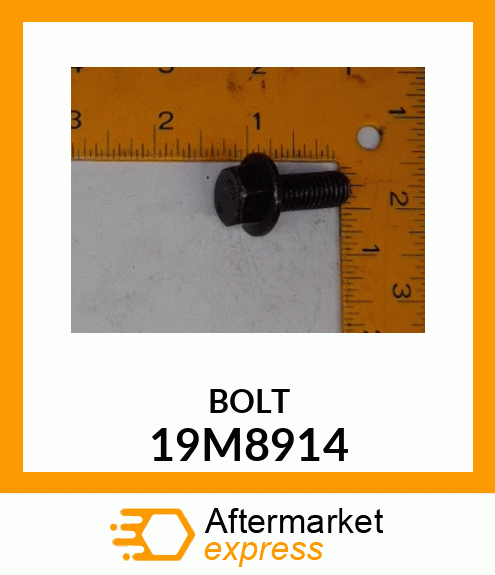 SCREW, FLANGED, METRIC 19M8914