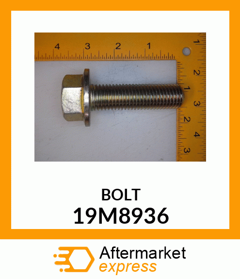 SCREW, FLANGED, METRIC 19M8936