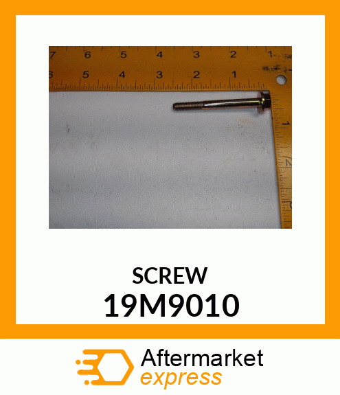 SCREW, FLANGED, METRIC 19M9010