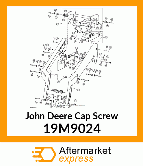 SCREW, HEX HEAD, METRIC 19M9024