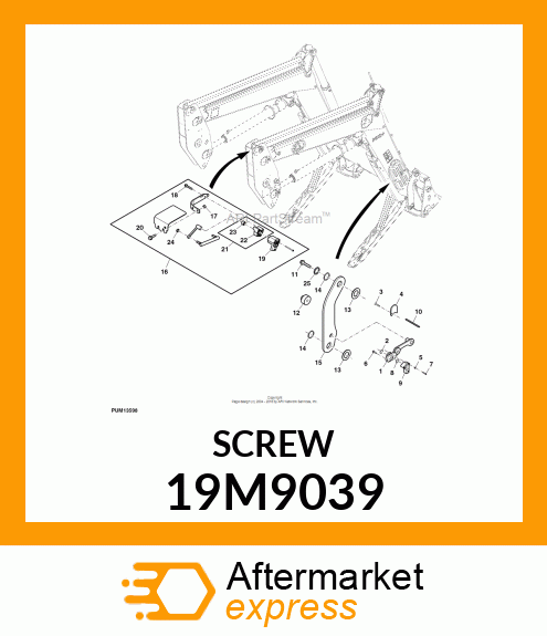 SCREW, FLANGED, METRIC, SERRATE 19M9039