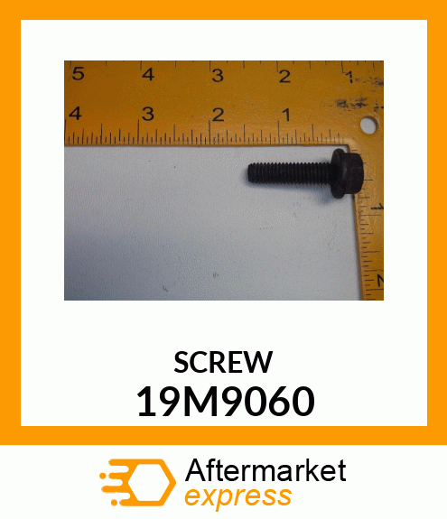 SCREW, FLANGED, METRIC 19M9060