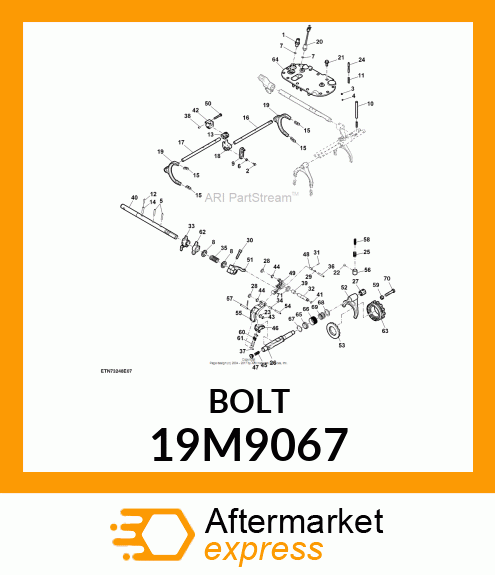 SCREW, HEX HEAD, METRIC 19M9067