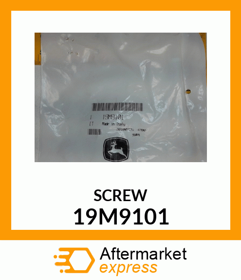 SCREW, HEX SOCKET HEAD, METRIC 19M9101