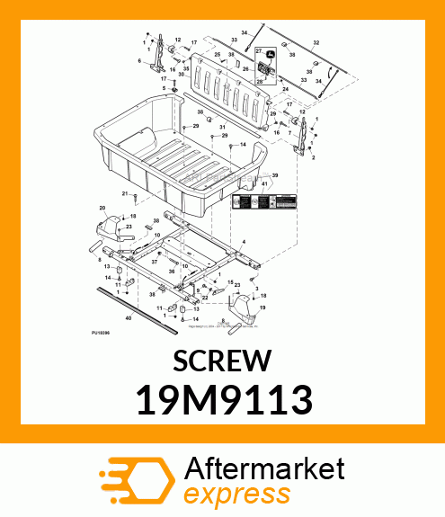 SCREW , HEX SOCKET, OVAL HEAD FLANG 19M9113