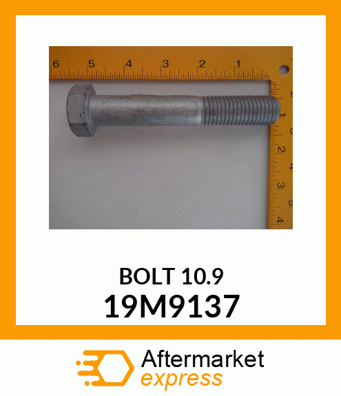 SCREW, HEX HEAD, METRIC 19M9137