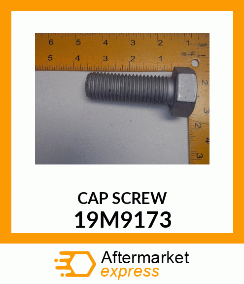 SCREW, HEX HEAD, METRIC 19M9173