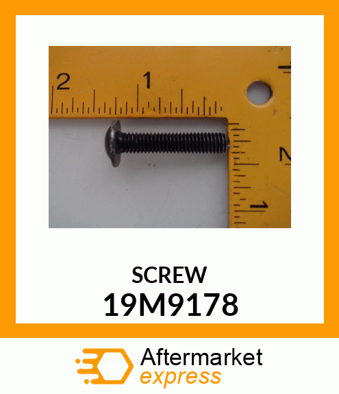 SCREW, HEX SOCKET,OVAL HEAD FLANGED 19M9178