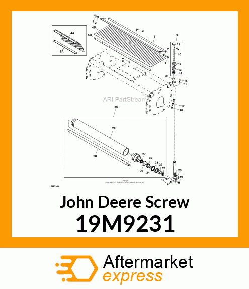 SCREW, HEX SOCKET HEAD, METRIC 19M9231