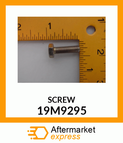 SCREW, HEX HEAD, METRIC 19M9295