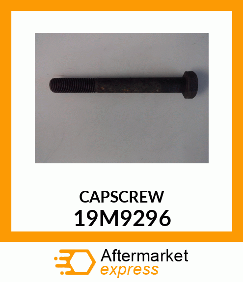 SCREW, HEX HEAD, METRIC 19M9296