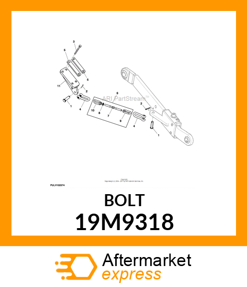 SCREW, HEX HEAD, METRIC 19M9318