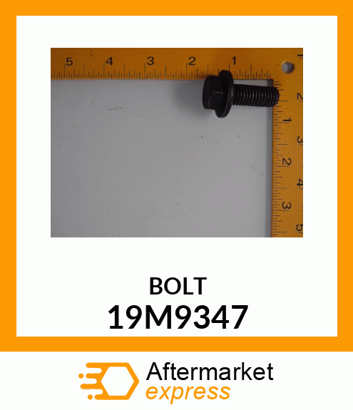 SCREW, FLANGED, METRIC 19M9347