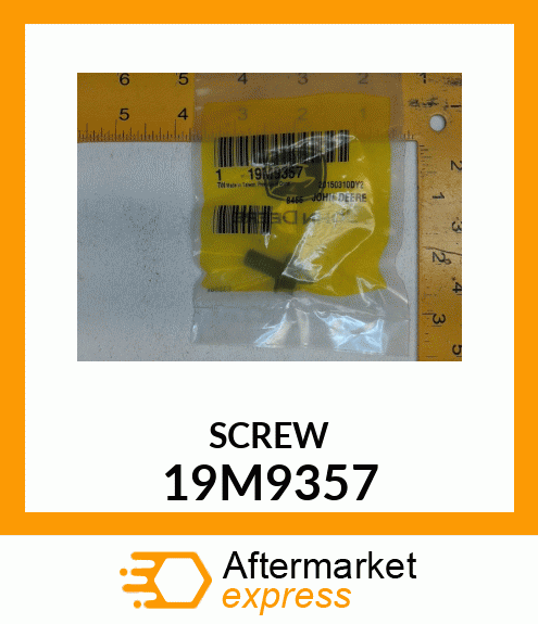 SCREW, FLANGED, METRIC 19M9357